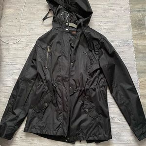 Black Windbreaker